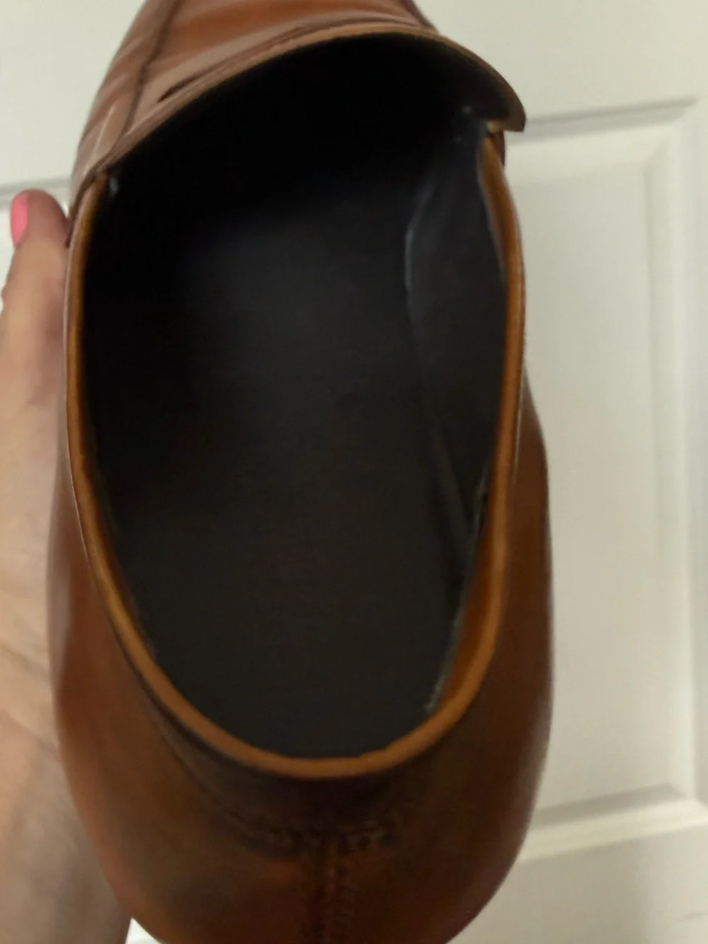 TO BOOT NEW YORK Adam Derrick Portofino Tabacco Leather Penny Loafer Size 11
